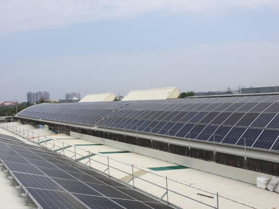 正道企業 工廠屋頂